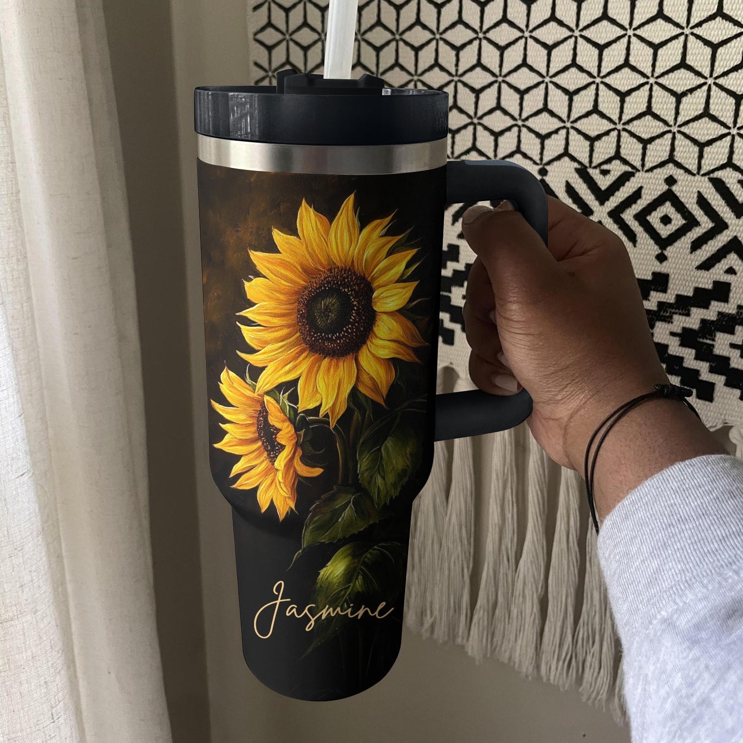 Sunflower Custom Stanley Cup 40 oz 30 oz Tumbler With HandleTVC2301302 - Image 3