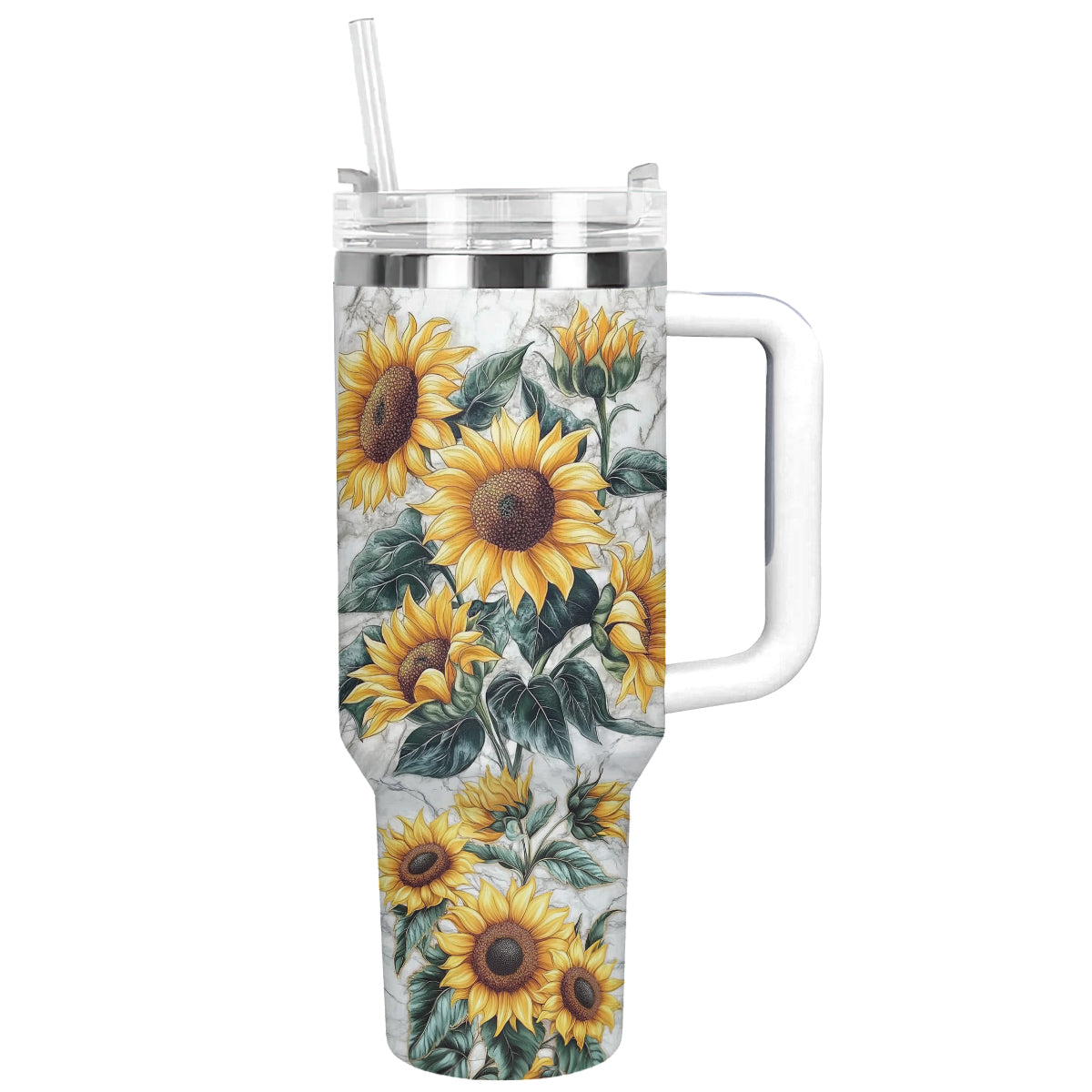 Sunflower Custom Stanley Cup 40 oz 30 oz Tumbler With HandleTVC2301306