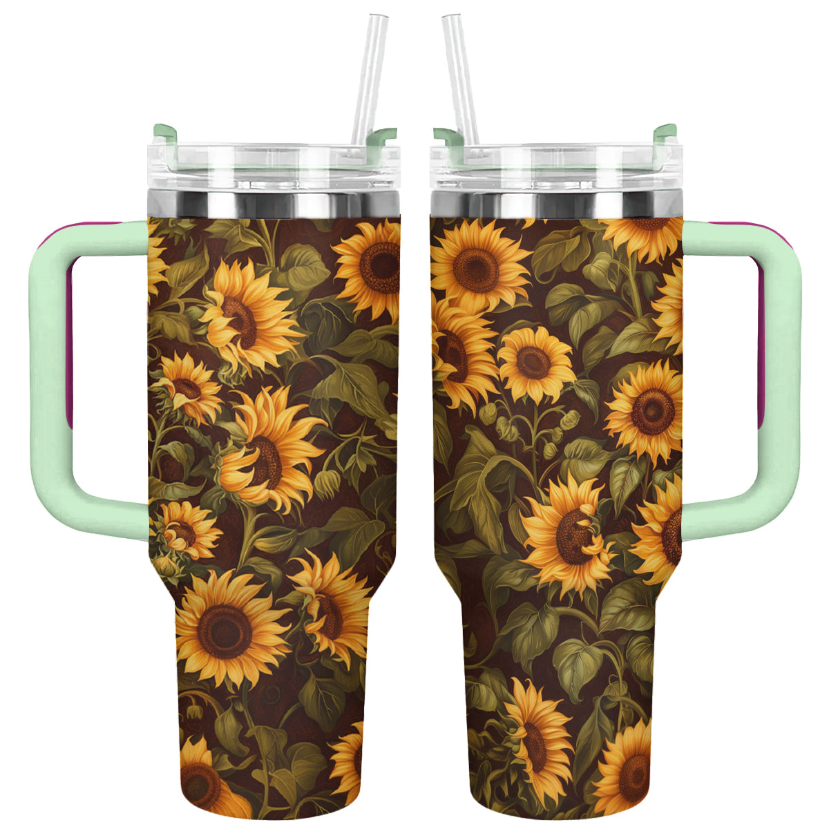 Sunflower Custom Stanley Cup 40 oz 30 oz Tumbler With HandleTVC2301307
