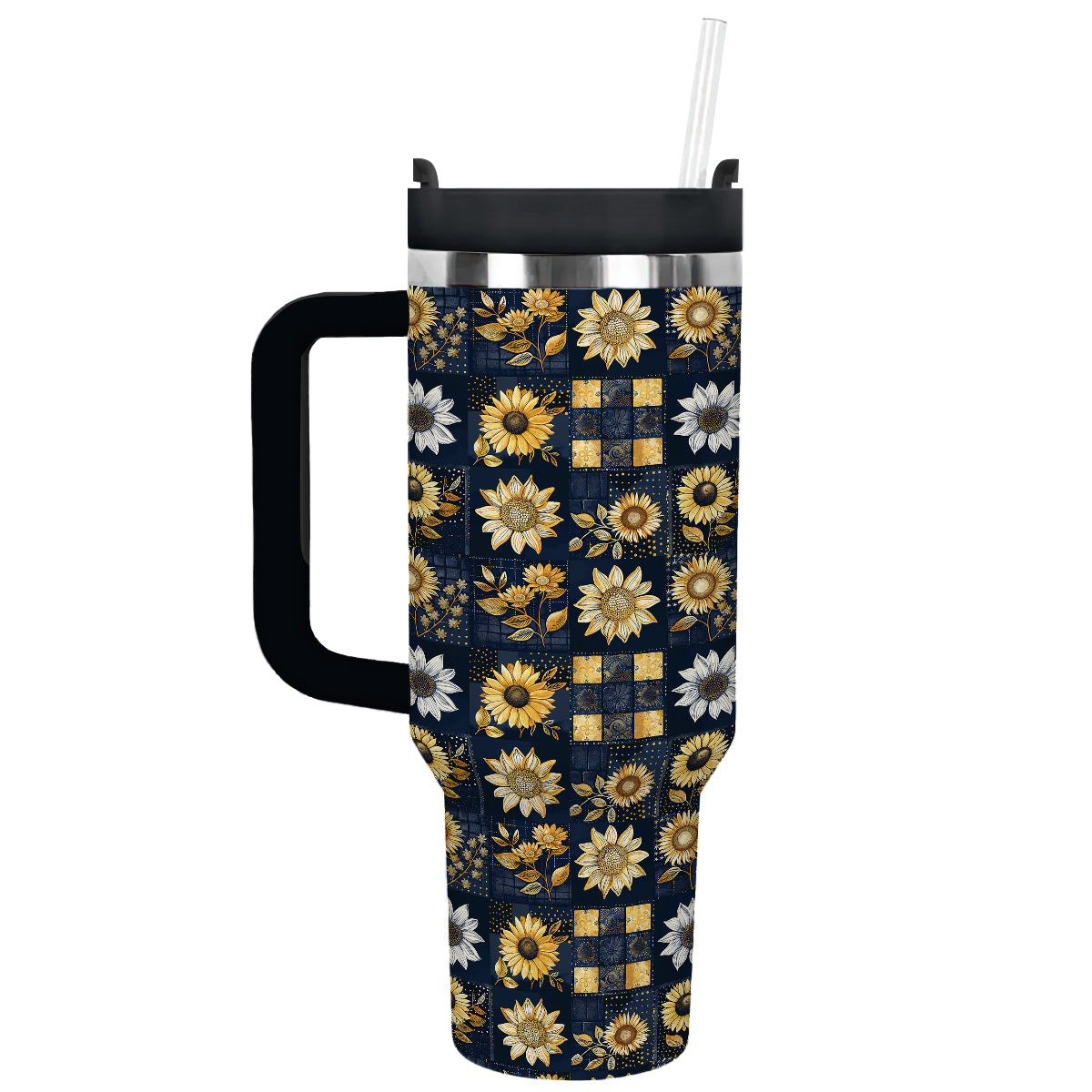 Sunflower Custom Stanley Cup 40 oz 30 oz Tumbler With HandleTVC2301308