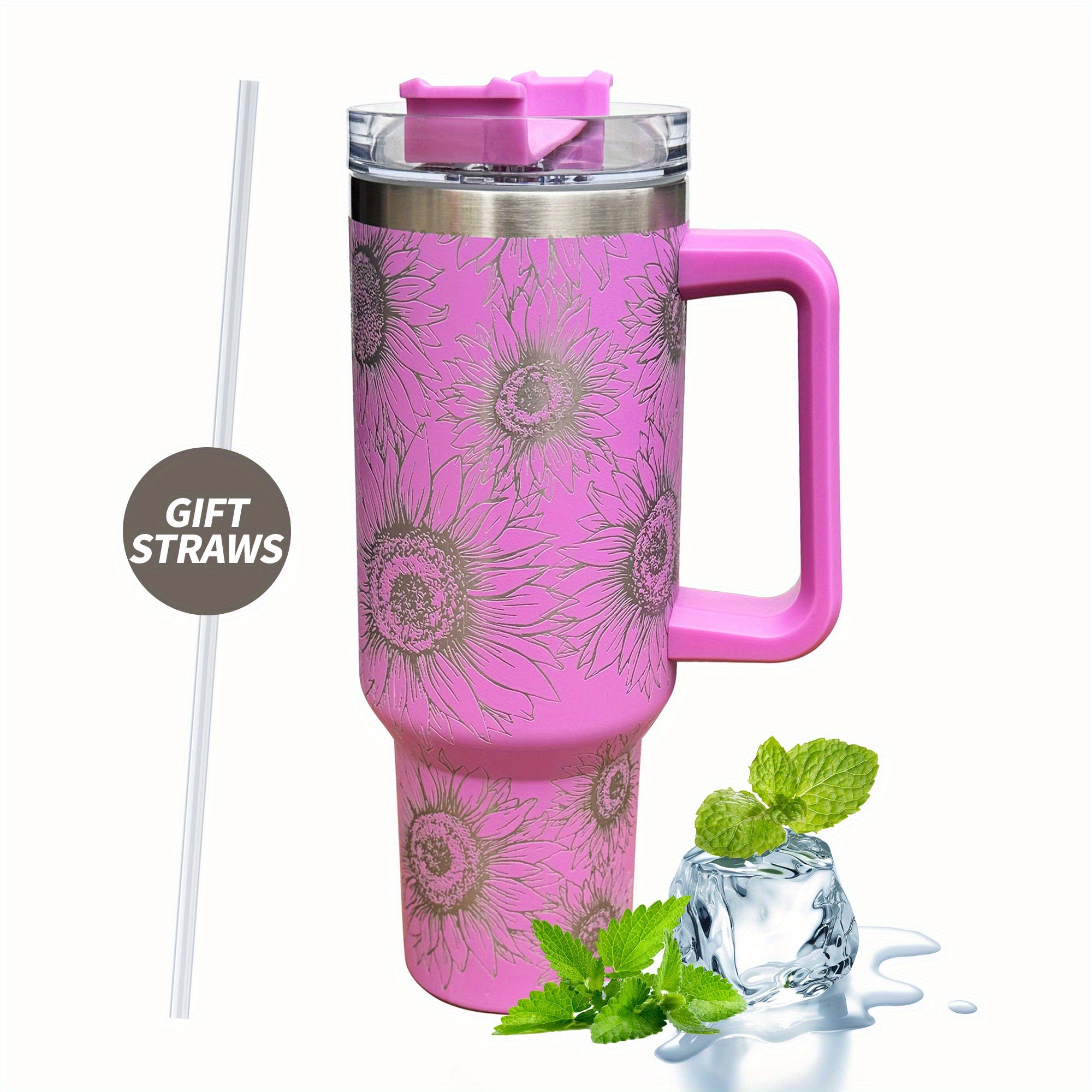 Sunflower Custom Stanley Cup 40 oz 30 oz Tumbler With HandleTVC2301651