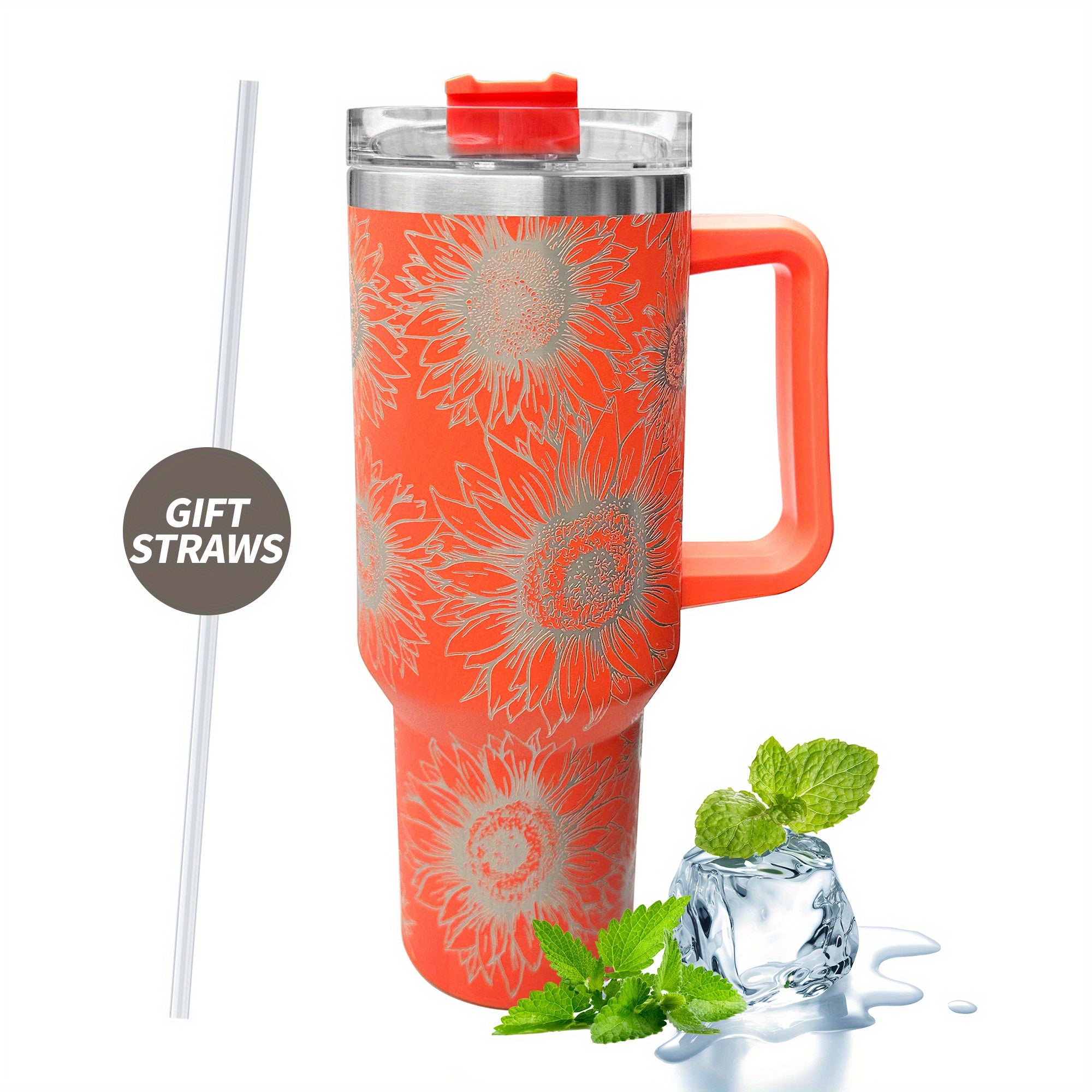 Sunflower Custom Stanley Cup 40 oz 30 oz Tumbler With HandleTVC2301651