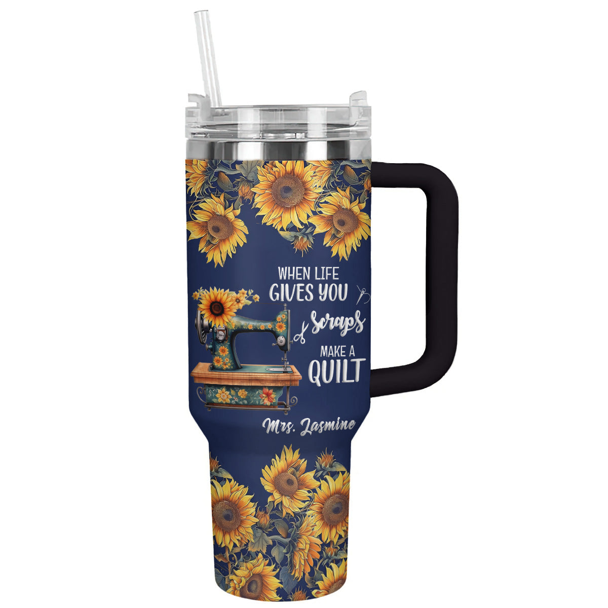 Sunflower Custom Stanley Cup 40 oz 30 oz Tumbler With HandleTVC2301780