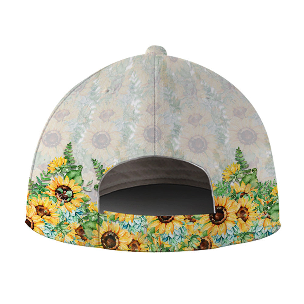 Sunflower Mamabear Hat Classic Cap Trucker Hats Custom Hats Gifts For Men & Women