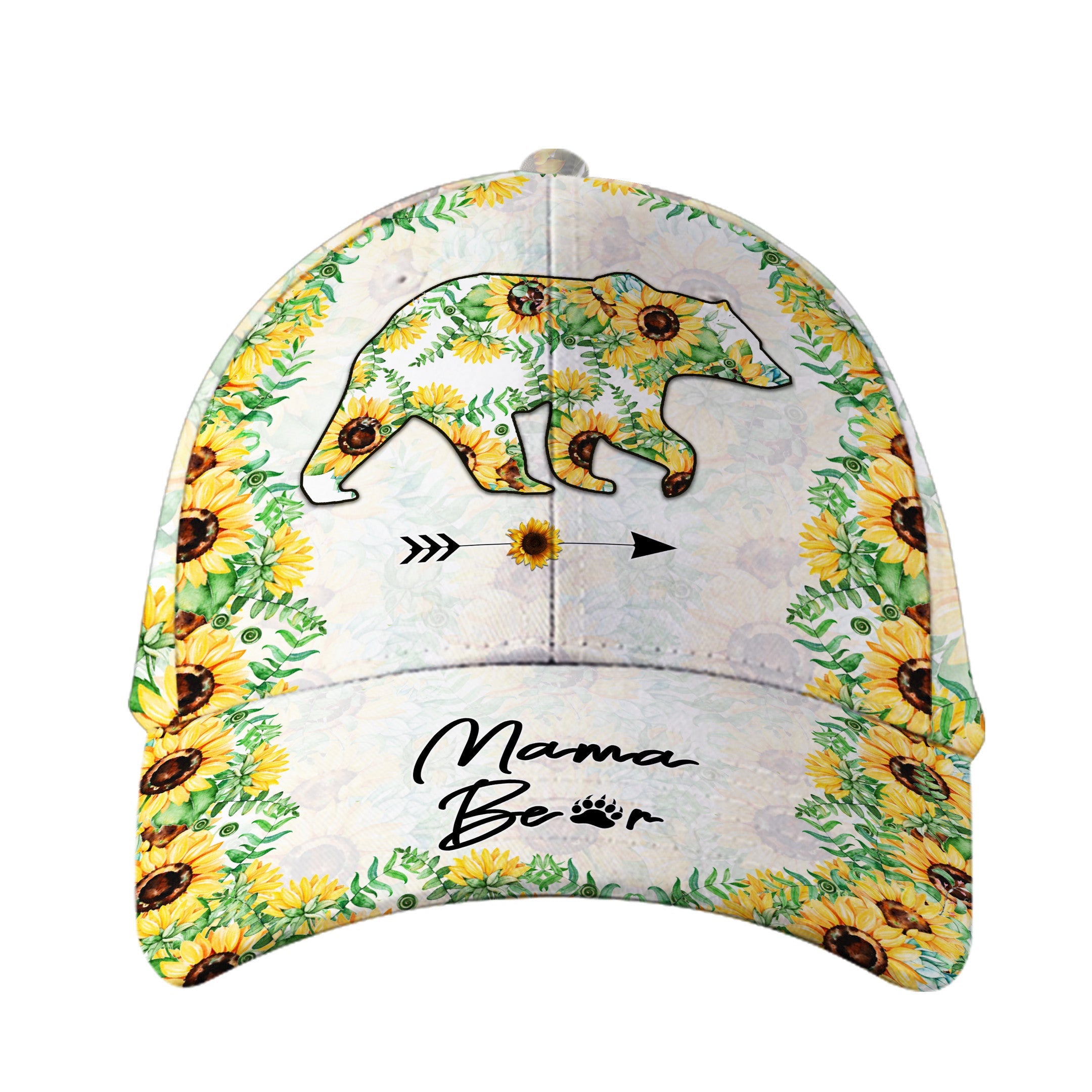 Sunflower Mamabear Hat Classic Cap Trucker Hats Custom Hats Gifts For Men & Women