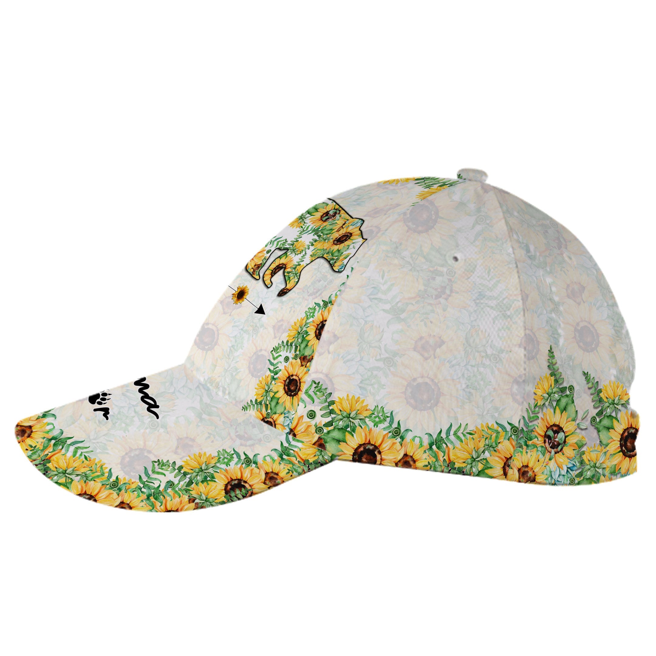 Sunflower Mamabear Hat Classic Cap Trucker Hats Custom Hats Gifts For Men & Women