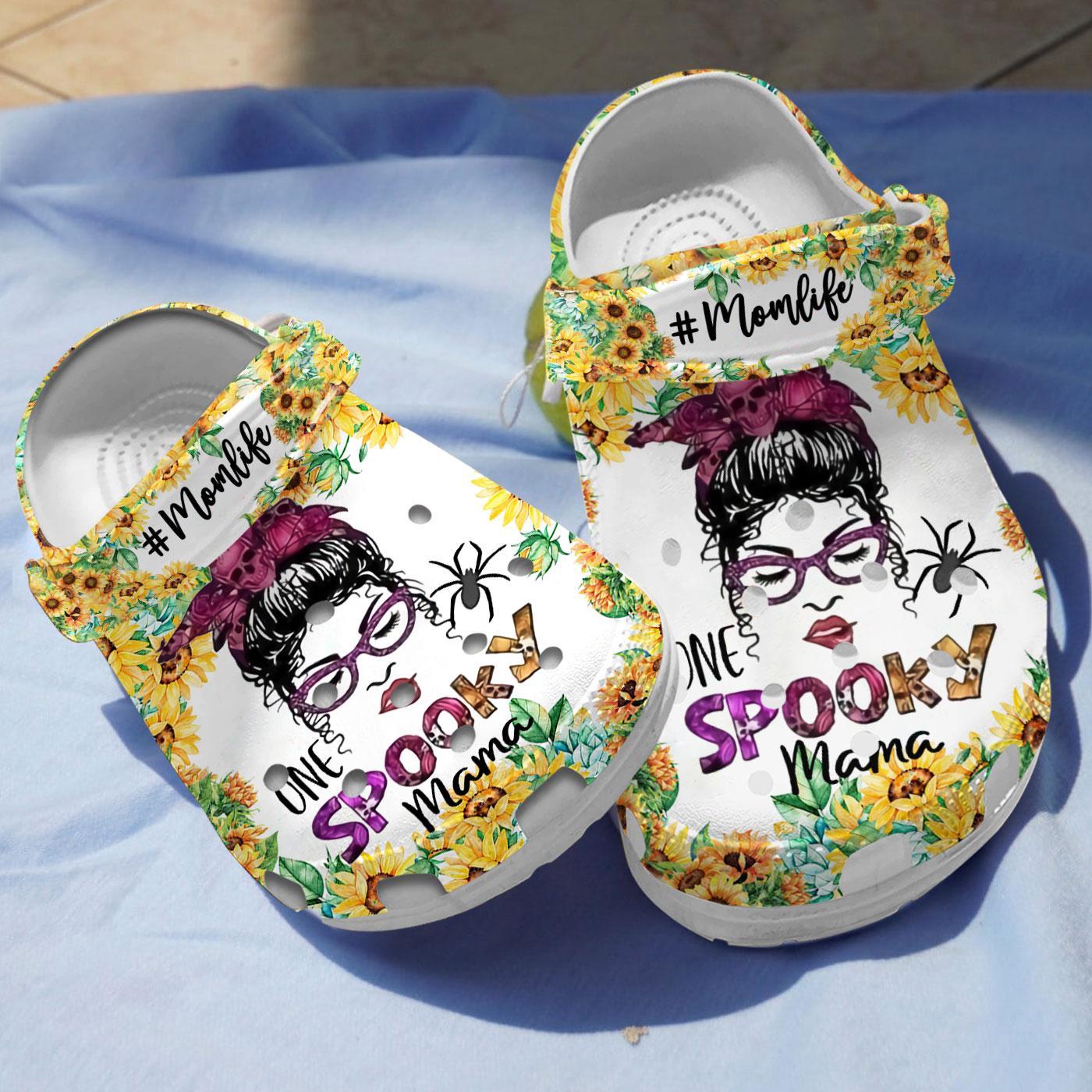 Sunflower Momlife Crocs Crocband Clogs Shoes Comfortable For Men Women and Kids