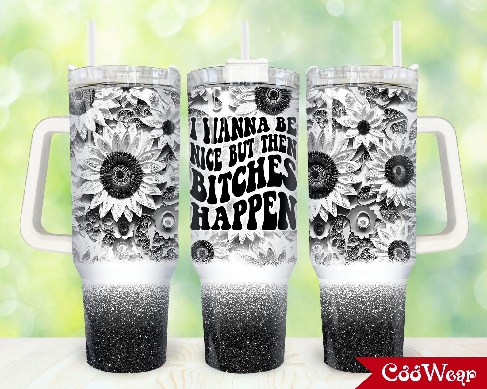 Sunflowers Custom Stanley Cup 40 oz 30 oz Tumbler With HandleTVC2301868