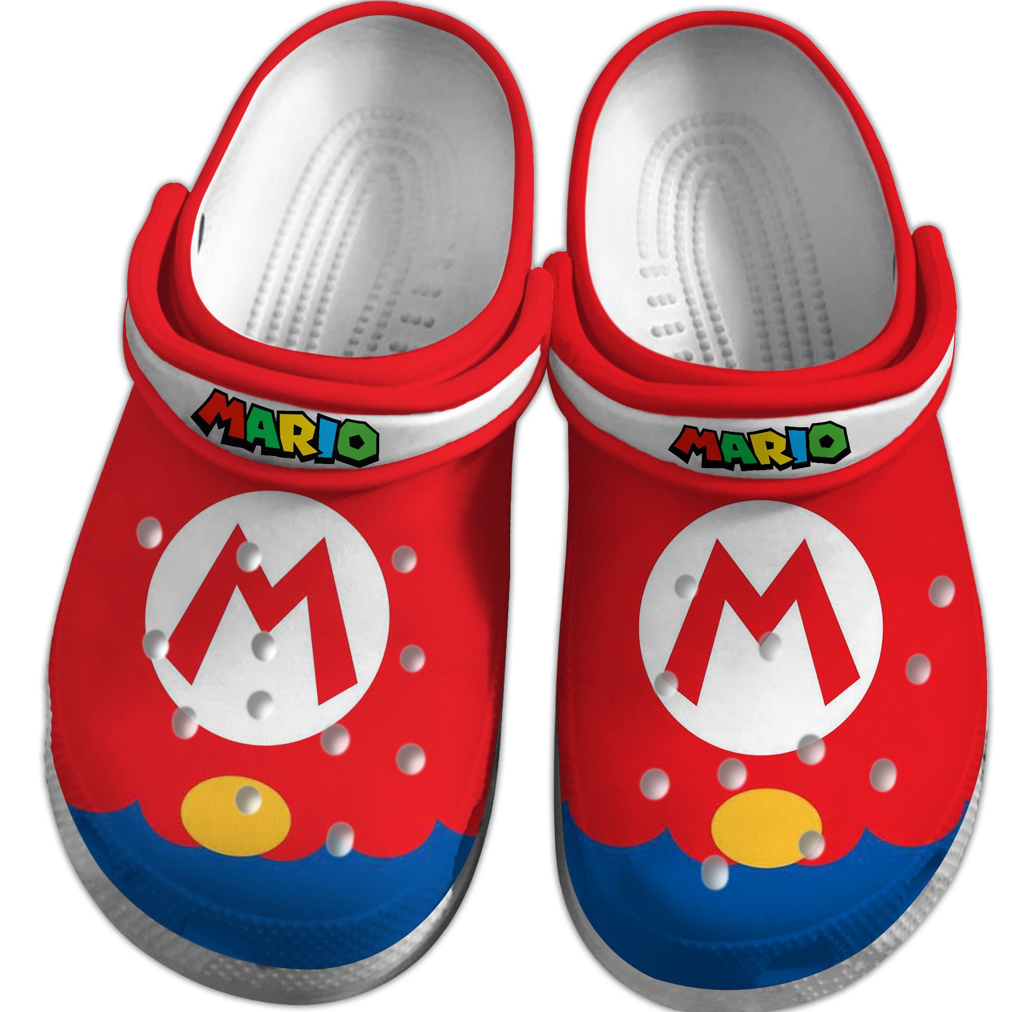 Super Mario Game Movie Crocs Crocband Clogs Shoes Comfortable For Men Women and Kids