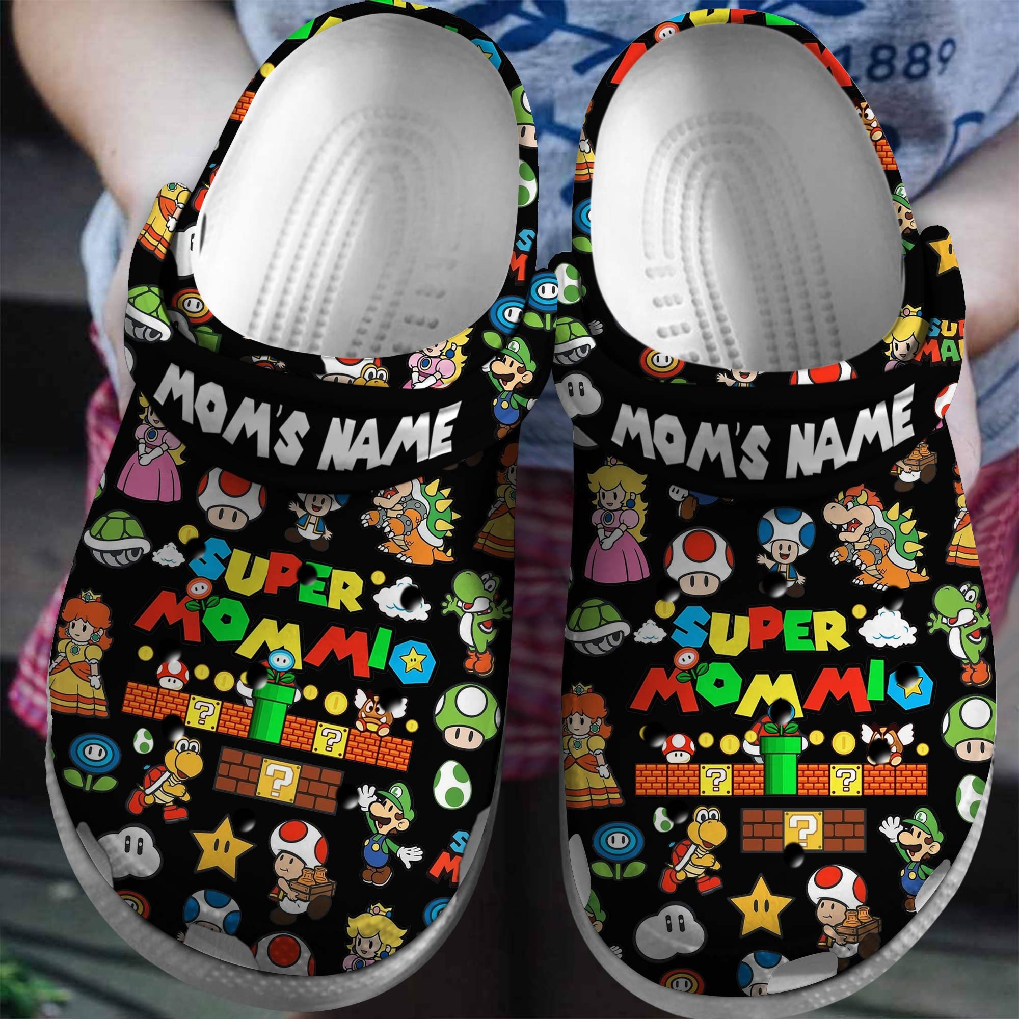 super momi Mother Day Crocs Crocband Clogs Shoes Comfortable For Men Women and Kids