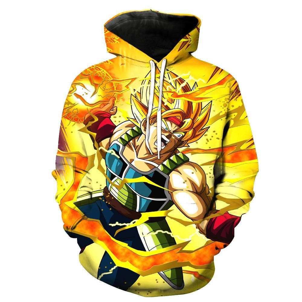 Super Saiyan Bawordock Dragon Ball Z 3D All Over Print Hoodie, Zip Hoodie
