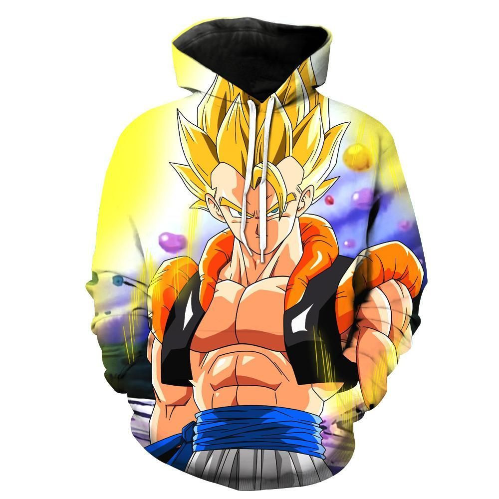 Super Saiyan Gogeta Dragon Ball Z 3D All Over Print Hoodie, Zip Hoodie