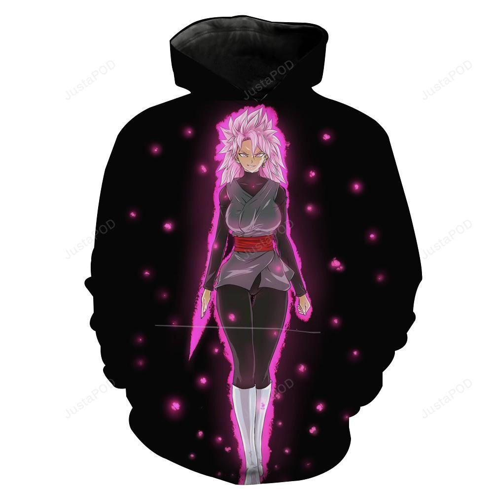 Super Saiyan Rose Goku Black Sexy Lady 3D All Over Print Hoodie, Zip Hoodie