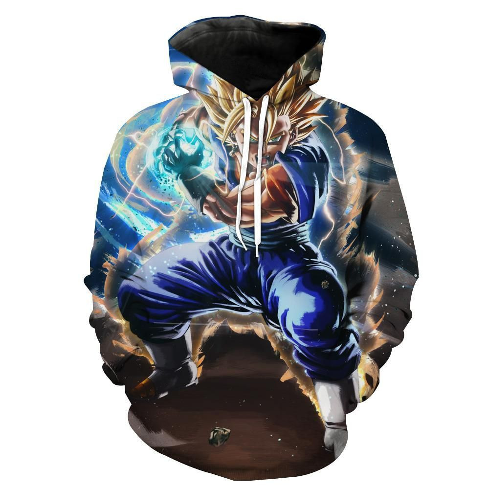 Super Saiyan Vegito 3D All Over Print Hoodie, Zip Hoodie