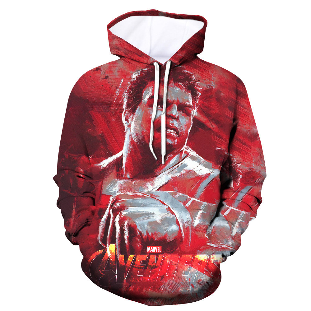 Superhero Hulk Avengers Endgame 3D All Over Print Hoodie, Zip Hoodie