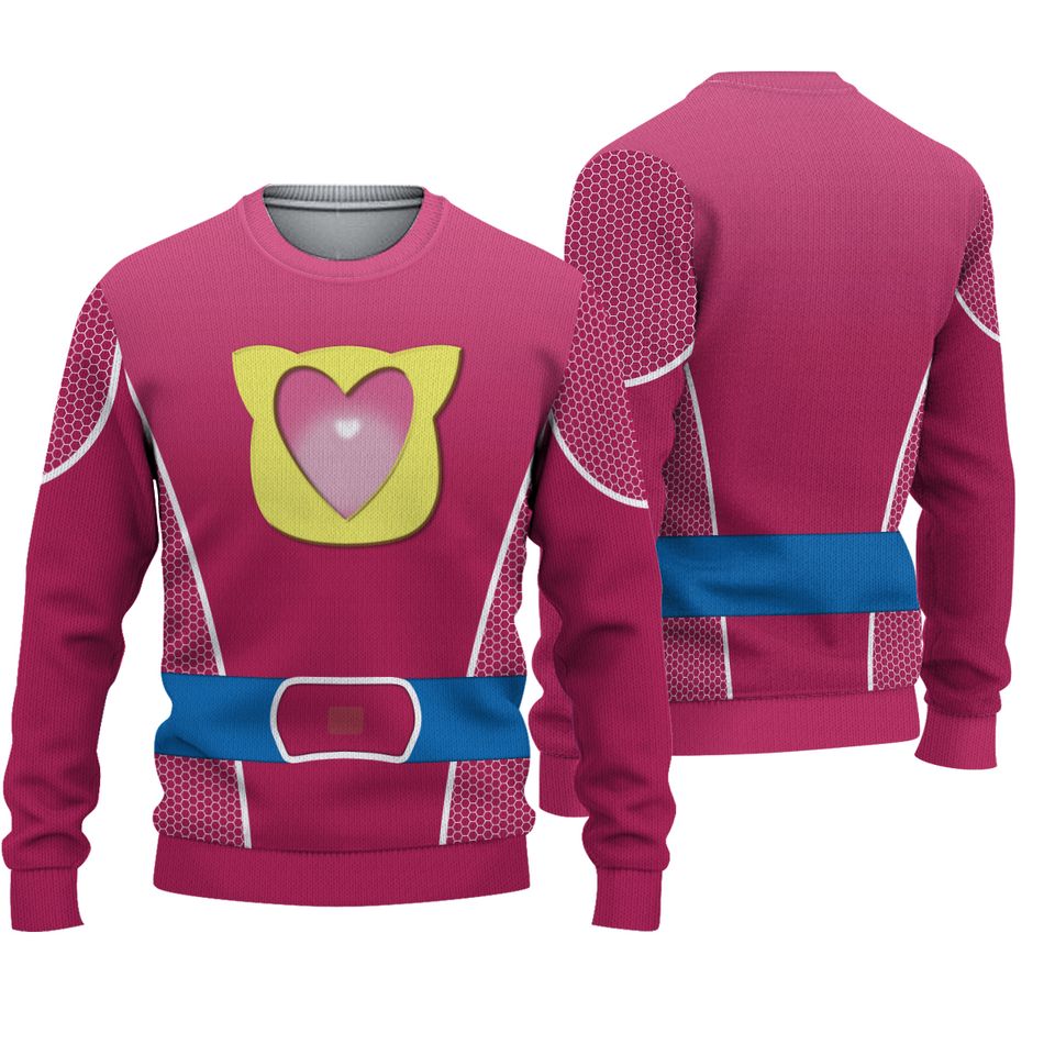 SuperKitties Ginny Ugly Christmas Sweater, SuperKitties Movie Xmas