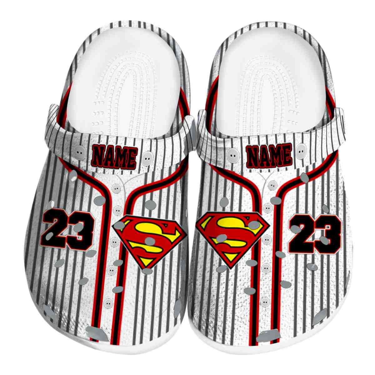 Superman Movie Crocs Crocband Clogs Shoes Comfortable For Men Women and Kids