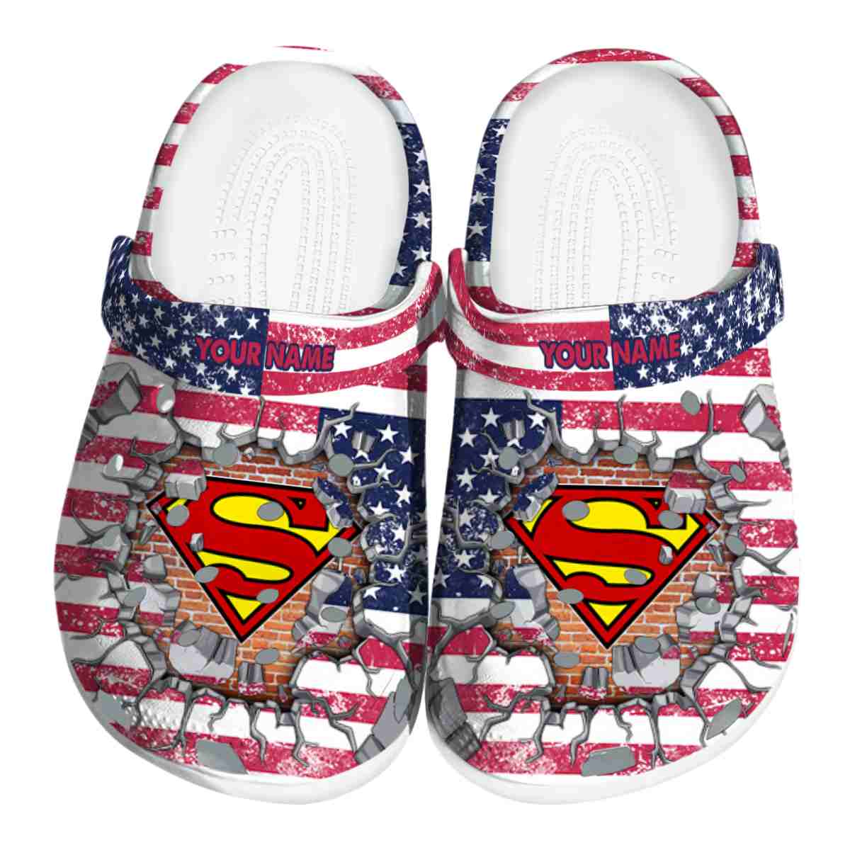 Superman Movie Crocs Crocband Clogs Shoes Comfortable For Men Women and Kids