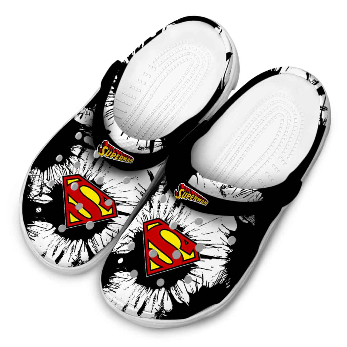 Superman Movie Crocs Crocband Clogs Shoes Comfortable For Men Women and Kids - Image 4