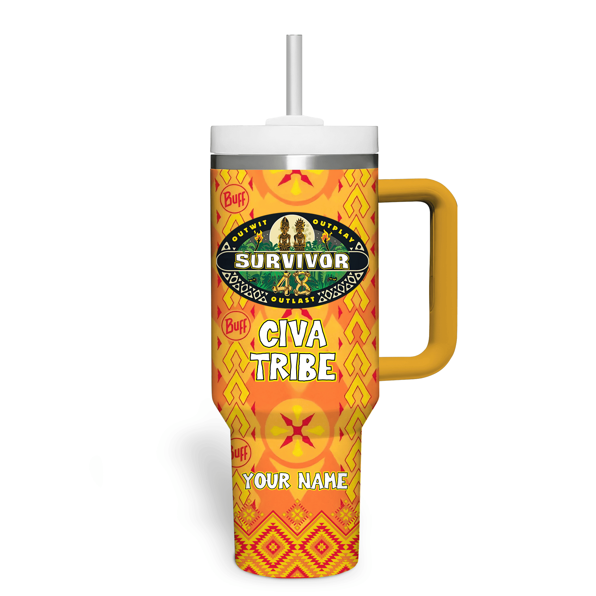 Survivor Games  Custom Stanley Cup 40 oz 30 oz Tumbler With HandleTVC2301190