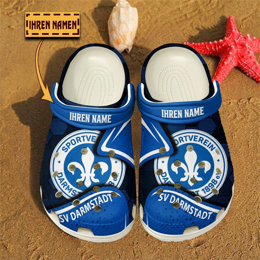 SV Darmstadt 98 Bundesliga Sport Crocs Crocband Clogs Shoes Comfortable For Men Women and Kids