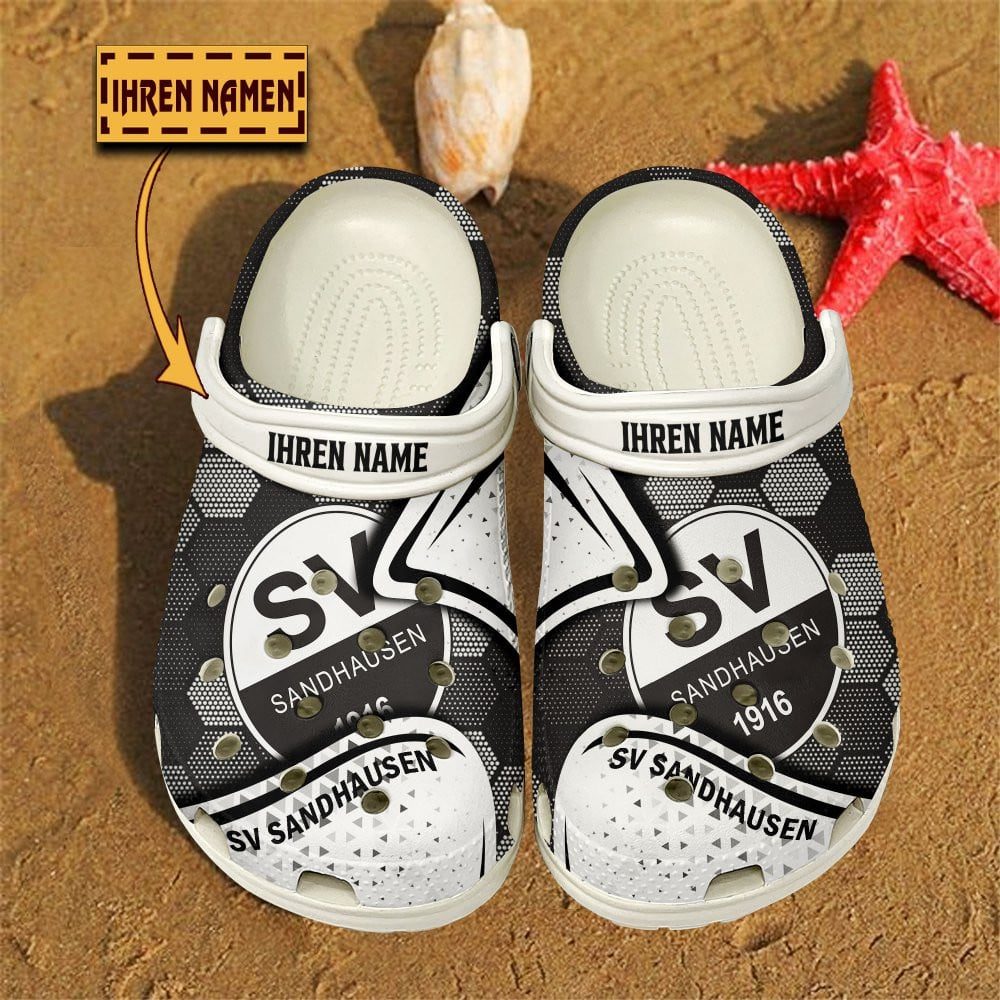 SV Sandhausen Liga Sport Crocs Crocband Clogs Shoes Comfortable For Men Women and Kids