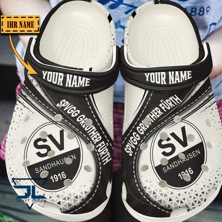 SV Sandhausen Liga Sport Crocs Crocband Clogs Shoes Comfortable For Men Women and Kids