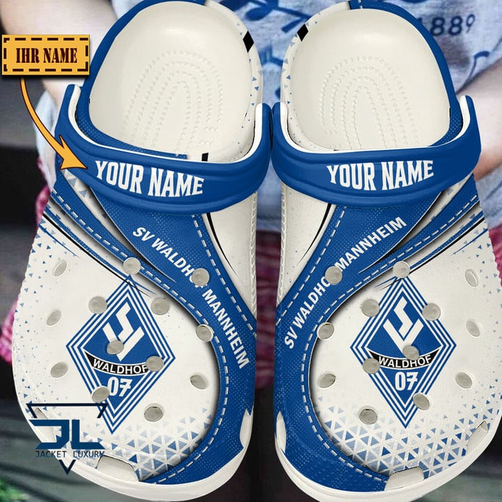 SV Waldhof Mannheim 07 Bundesliga Sport Crocs Crocband Clogs Shoes Comfortable For Men Women and Kids