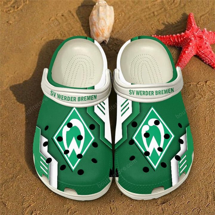 SV Werder Bremen Bundesliga Sport Crocs Crocband Clogs Shoes Comfortable For Men Women and Kids