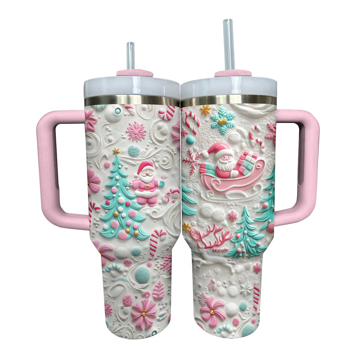 Sweet Santa Christmas Custom Stanley Cup 40 oz 30 oz Tumbler With HandleTVC2301485