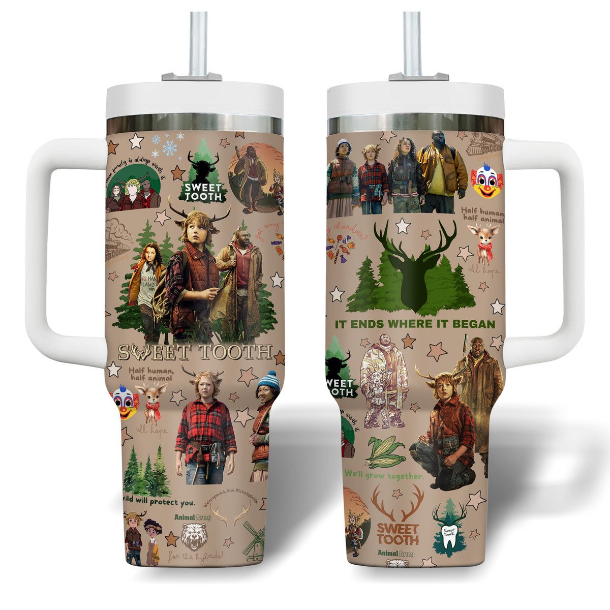 Sweet Tooth Movies Custom Stanley Cup 40 oz 30 oz Tumbler With HandleTVC2301738