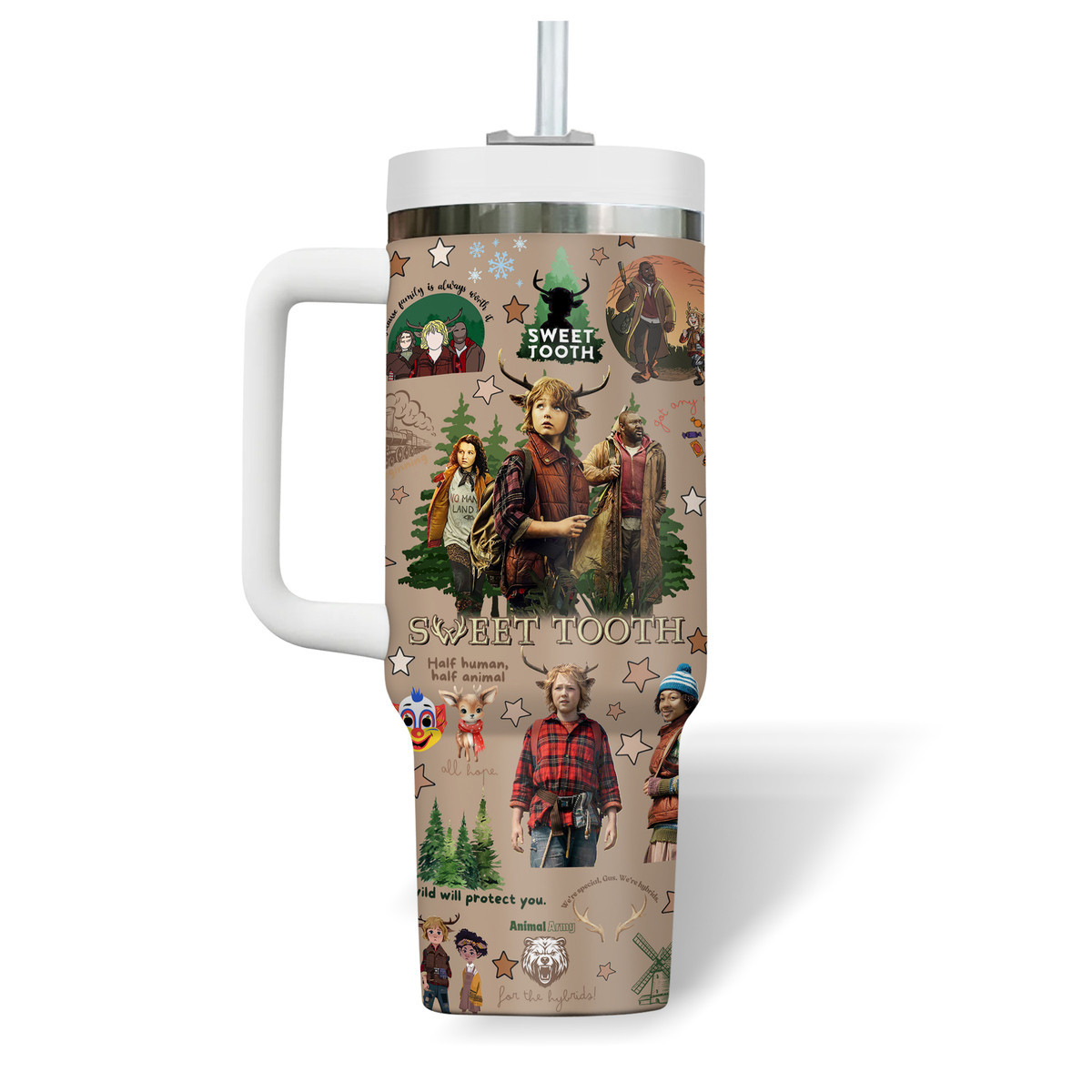 Sweet Tooth Movies Custom Stanley Cup 40 oz 30 oz Tumbler With HandleTVC2301738 - Image 4