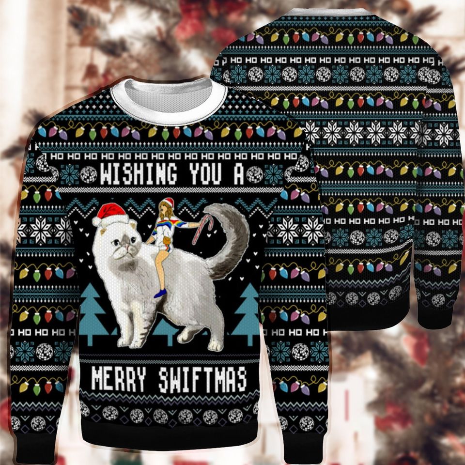 Swift Ugly Christmas 3D Sweater