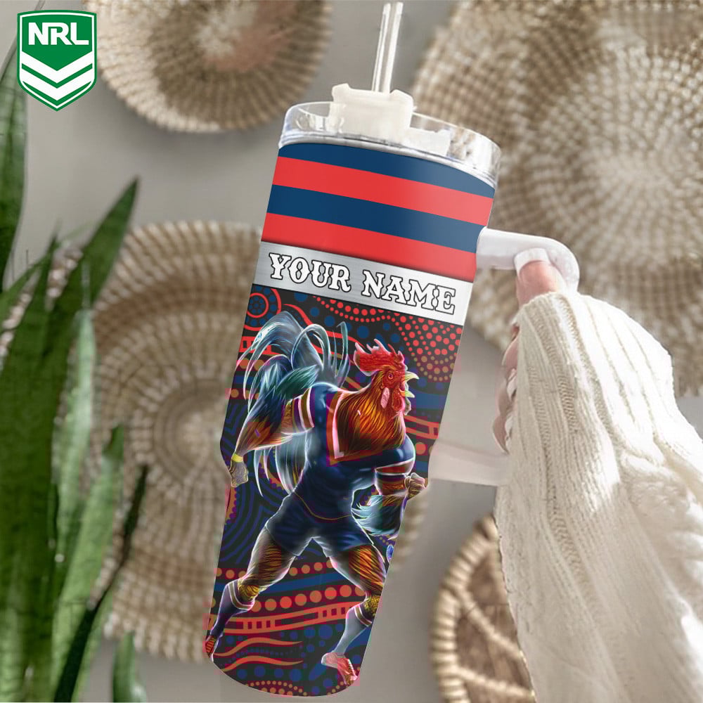 Sydney Roosters Mascot NRL Custom Stanley Cup 40 oz 30 oz Tumbler With HandleTVC230113 - Image 2