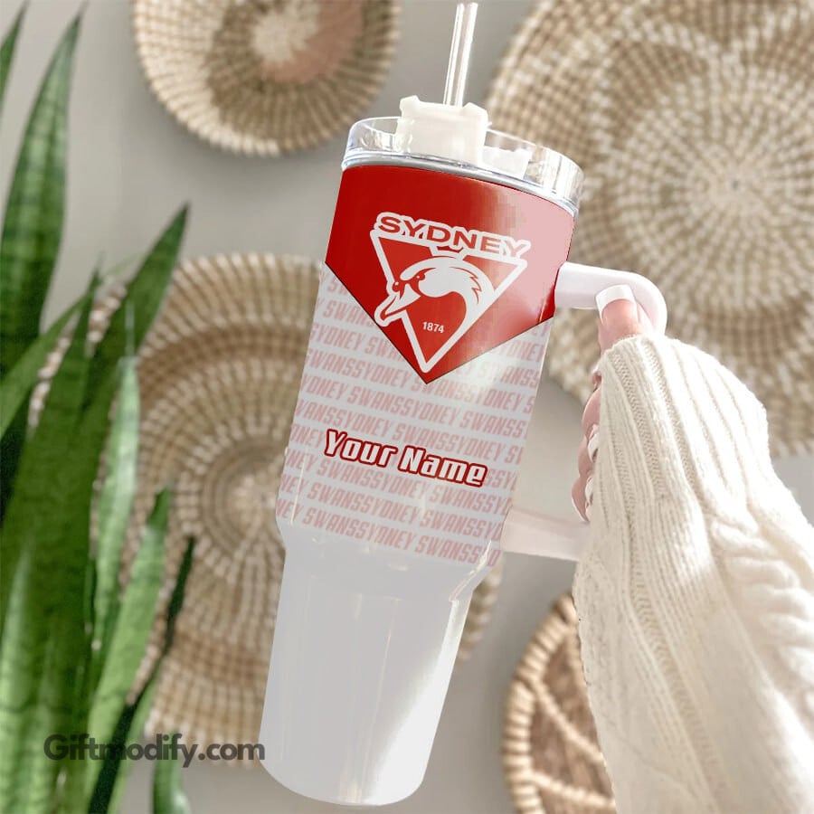 Sydney Swans AFL Custom Stanley Cup 40 oz 30 oz Tumbler With HandleTVC2301177