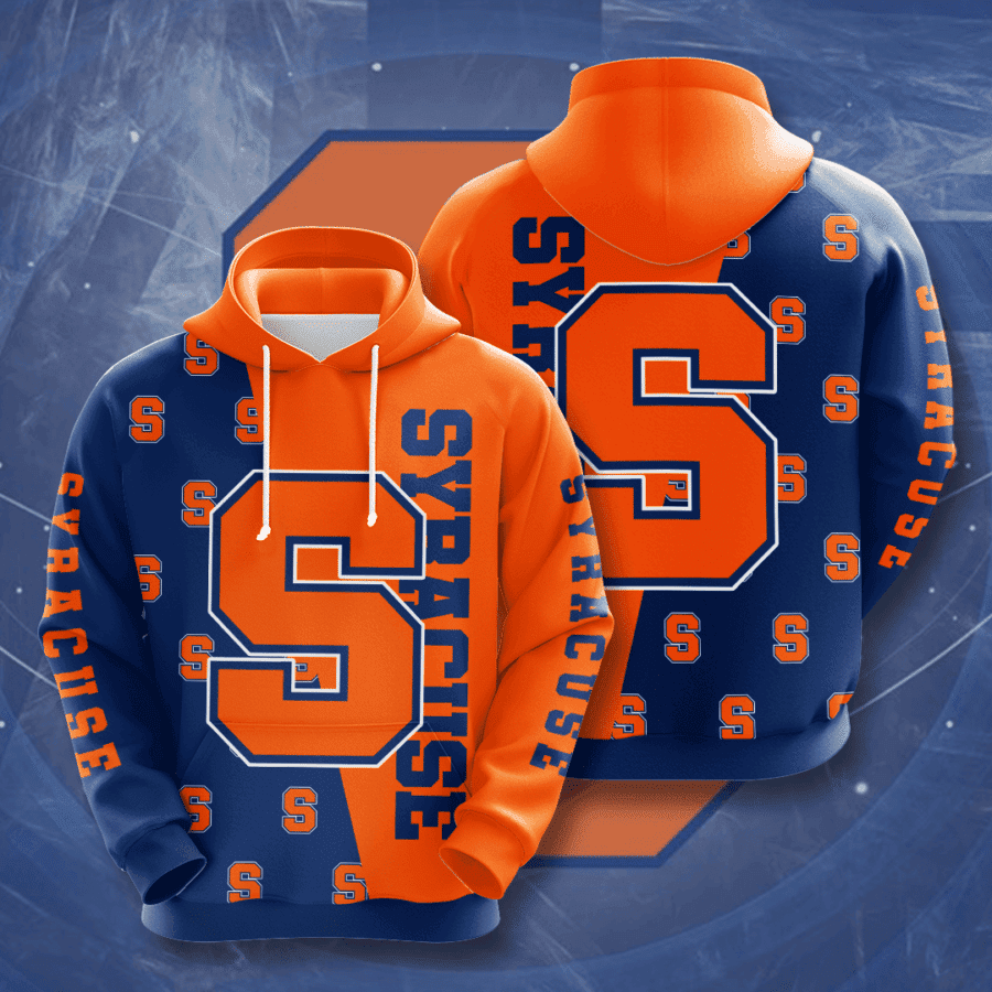 Syracuse Orange 3D All Over Print Hoodie, Zip Hoodie