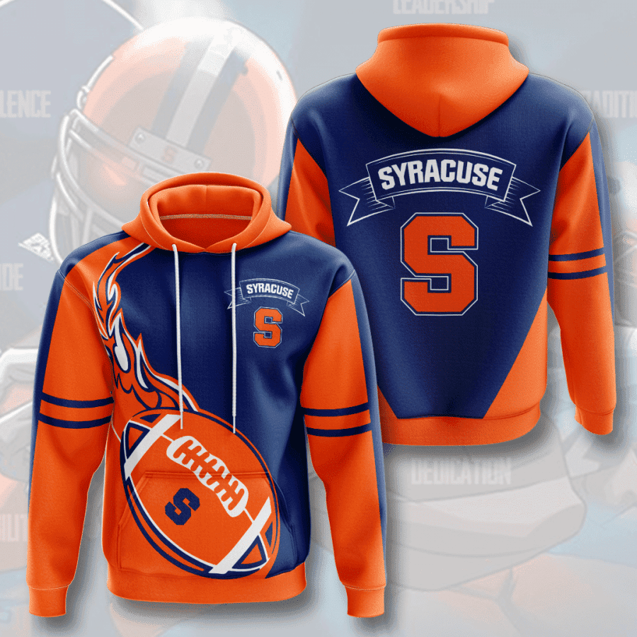 Syracuse Orange 3D All Over Print Hoodie, Zip Hoodie