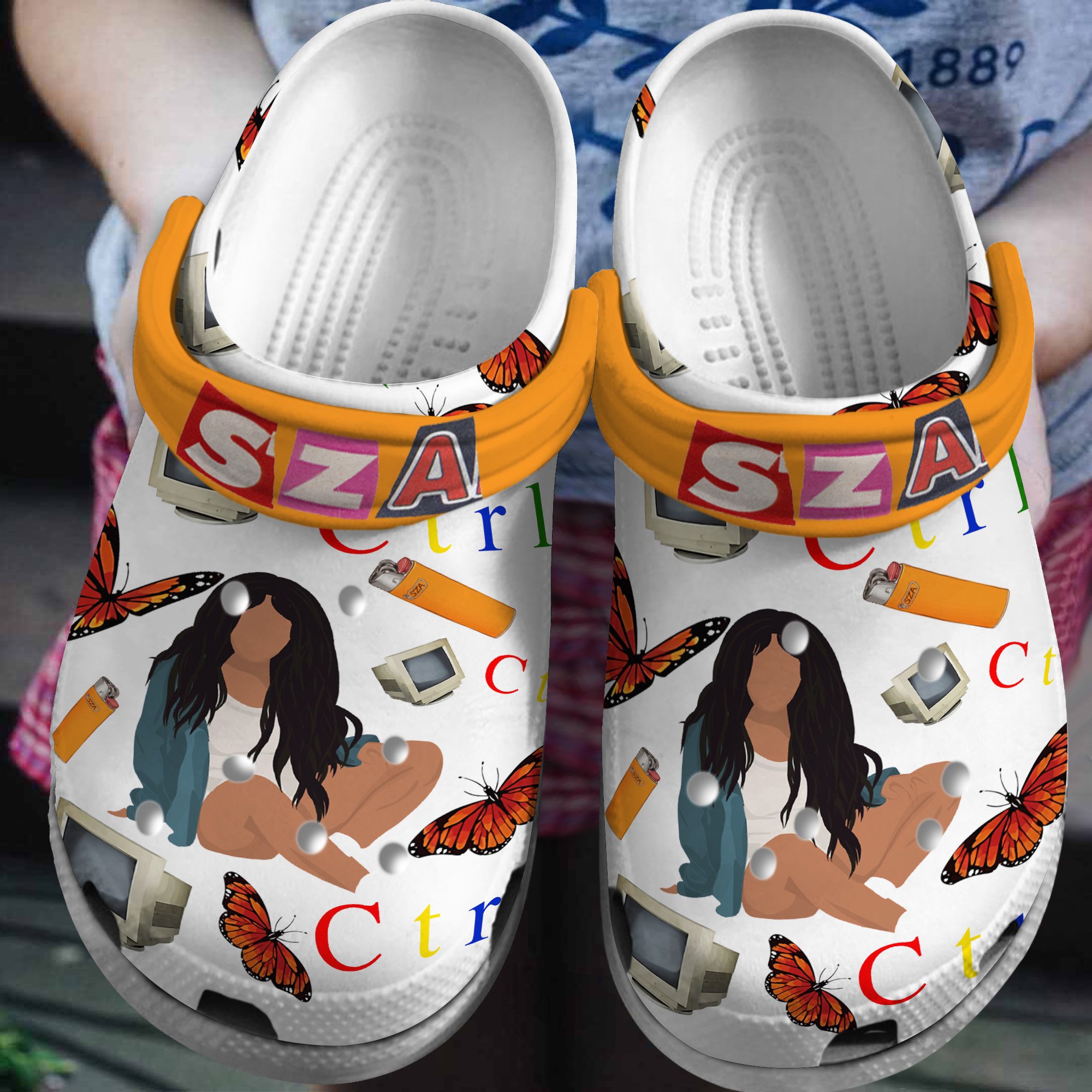 SZA Music Crocs Crocband Clogs Shoes Comfortable For Men Women and Kids