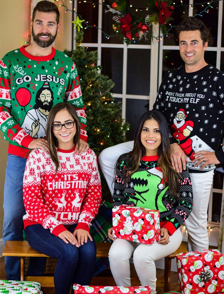 T Rex Dino Dinosaur Lovers Gift Ugly Christmas Sweater Adult 3D Funny Matching for family - Image 5