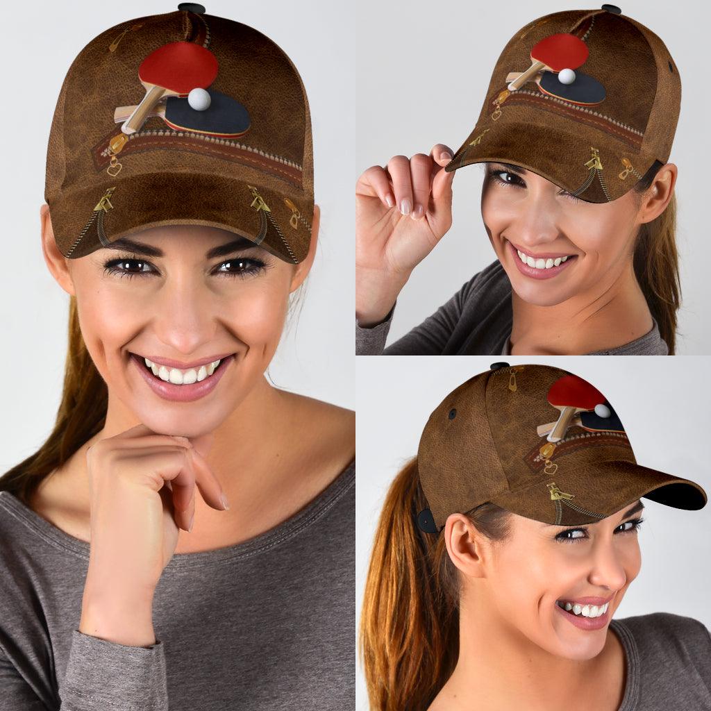 Table Tennis Classic Cap Trucker Hats Custom Hats Gifts For Men & Women