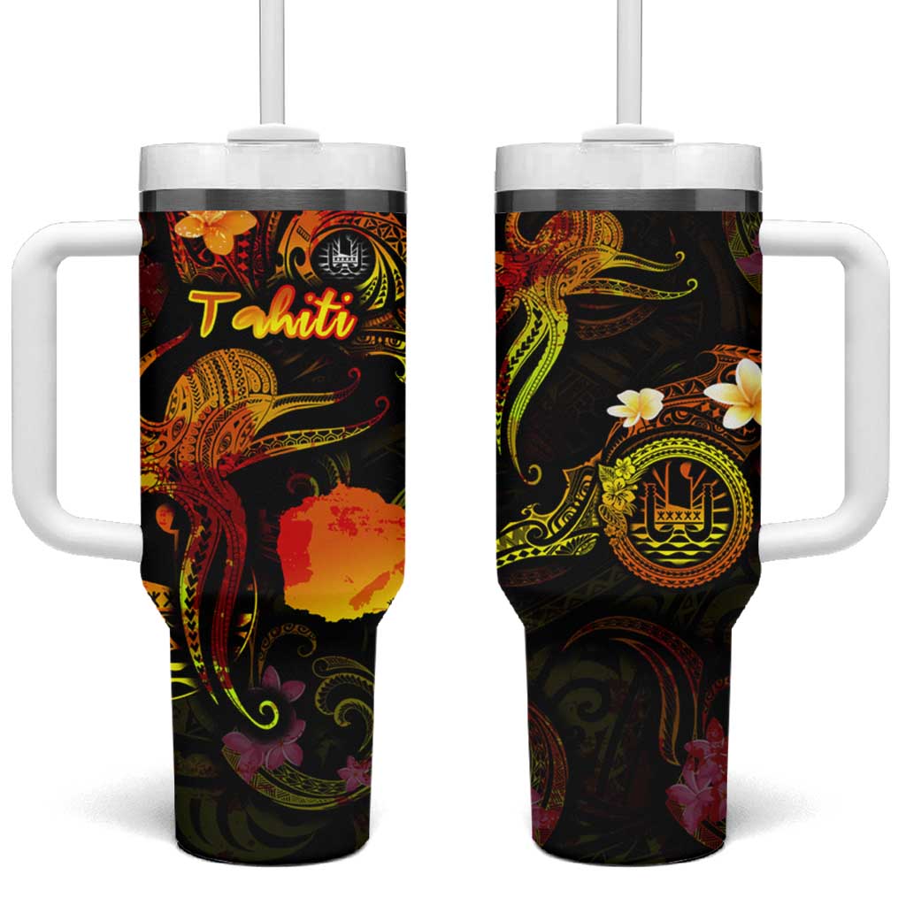 Tahiti French Polynesia Custom Stanley Cup 40 oz 30 oz Tumbler With HandleTVC2301272