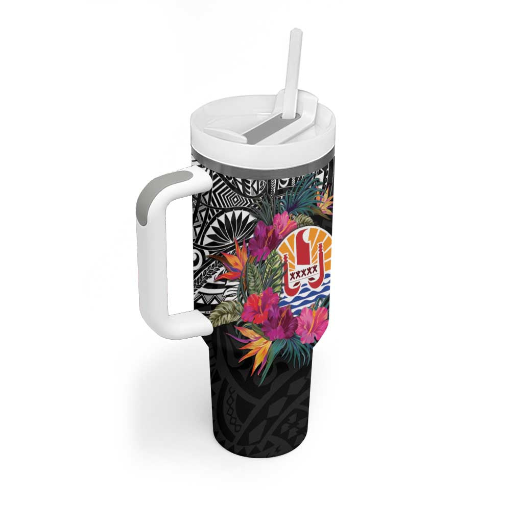 Tahiti Island French Polynesian Tropical Custom Stanley Cup 40 oz 30 oz Tumbler With HandleTVC2301369 - Image 2