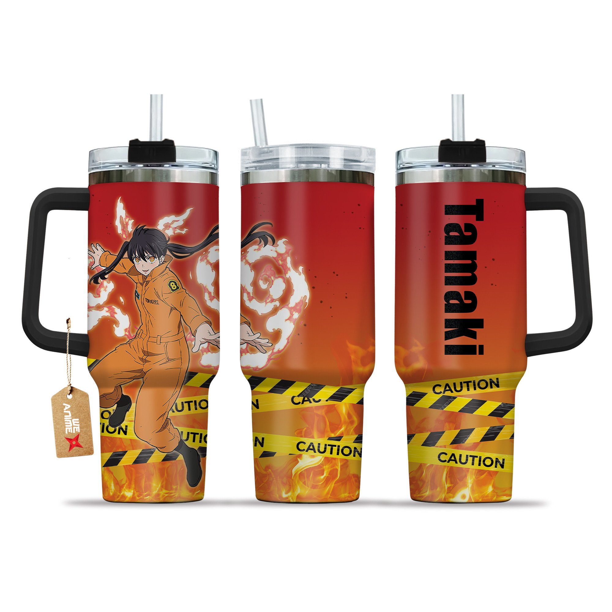 Tamaki Kotatsu Fire Force Anime Custom Stanley Cup 40 oz 30 oz Tumbler With HandleTVC2301208