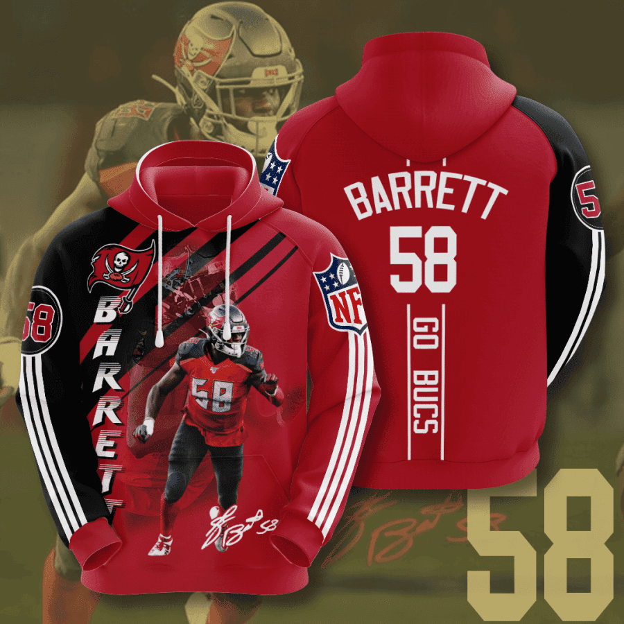 Tampa Bay Buccaneers 3D All Over Print Hoodie, Zip Hoodie