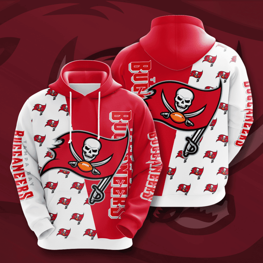 Tampa Bay Buccaneers 3D All Over Print Hoodie, Zip Hoodie