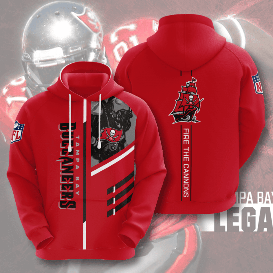 Tampa Bay Buccaneers American Football 3D All Over Print Hoodie, Zip Hoodie