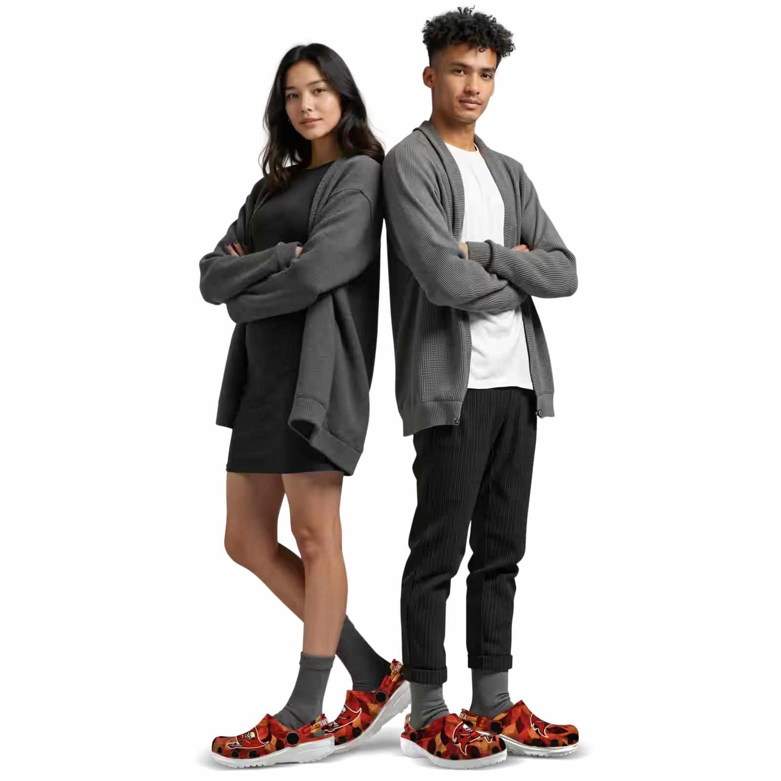 Tampa Bay Buccaneers Autumn Leaves ClogTVC1801928 - Image 7