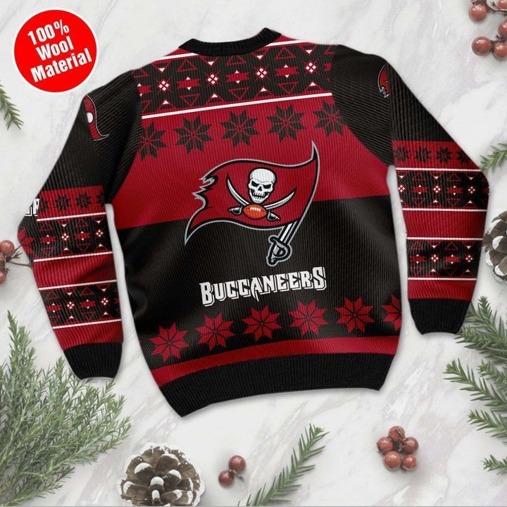 Tampa Bay Buccaneers Christmas For Fans Ugly Christmas Sweater Adult 3D Funny Matching for family