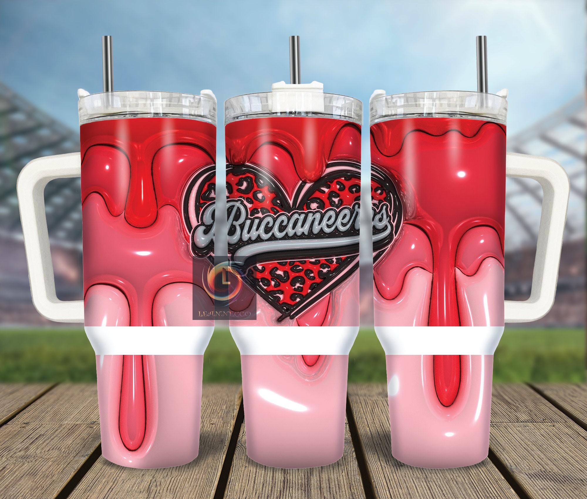 Tampa Bay Buccaneers NFL Custom Stanley Cup 40 oz 30 oz Tumbler With HandleTVC230101