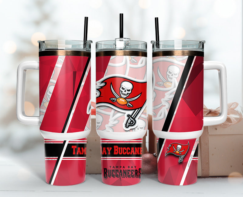 Tampa Bay Buccaneers NFL Custom Stanley Cup 40 oz 30 oz Tumbler With HandleTVC2301140